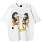 SAINT Mxxxxxx Heaven and Hell T-Shirt –White