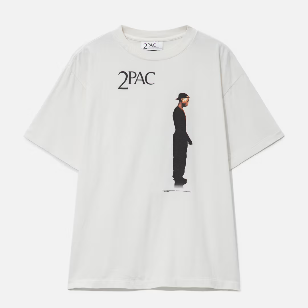 New Project (4) SAINT Mxxxxxx × 2PAC White T-Shirt - Image 1