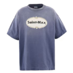 SAINT Mxxxxxx Saint Mxx Short Sleeves T-Shirt - Blue