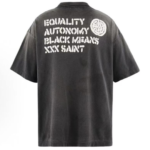 SAINT Mxxxxxx × blackmeans BKM_SS PEACE T-SHIRT - Image 2