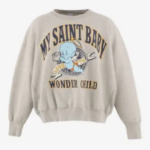 SAINT MICHAEL  Baby Michael Crewneck Sweatshirt