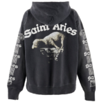 Saint Micheal X ARIES Goat Hoodie - Image 2