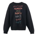 SAINT Mxxxxxx 7 Deadly Crewneck Sweatshirt - Image 2