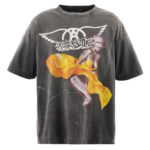 Saint Mxxxxxx x Aerosmith Short Sleeve T-Shirt - Black