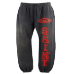 SAINT Mxxxxxx Angel Sweatpants – Black
