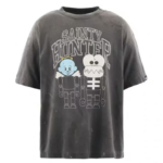 SAINT Mxxxxxx BOUNTY HUNTER Skull & Baby T-Shirt – Black