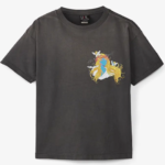 SAINT Mxxxxxx Blue Face T-Shirt – Black