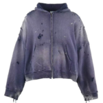 SAINT MXXXXXX Double Face Zip Up Hoodie