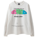 SAINT Mxxxxxx DISTRUCTION Long-Sleeve T-Shirt – White front