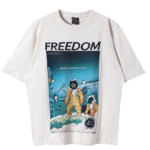 SAINT Mxxxxxx FREEDOM × ASTRO T-Shirt – White