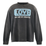 SAINT Mxxxxxx Luv You Are My Creation Long Sleeve T-Shirt