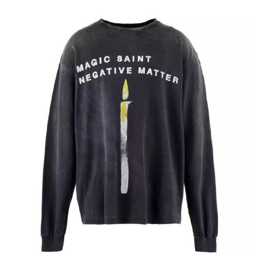 SAINT Mxxxxxx Negative Matter Sweatshirt – Premium Casual Everyday Style front SAINT Mxxxxxx Negative Matter Sweatshirt - Image 1