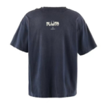 SAINT Mxxxxxx Pluto Astro Boy Manga T-Shirt – Navy Blue - Image 2