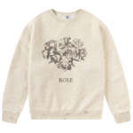 SAINT Mxxxxxx Rose Crewneck Sweatshirt