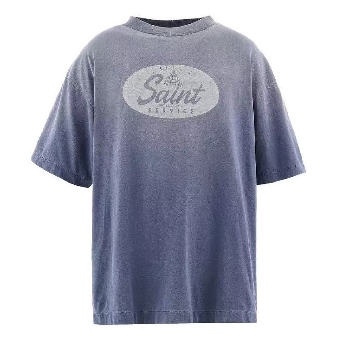 SAINT Mxxxxxx SAINT MXX Short Sleeve T-Shirt front SAINT Mxxxxxx SAINT LOVE JOURNEY T-Shirt - Image 1