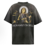 SAINT Mxxxxxx SS T-Shirt Jesus – Black - Image 2