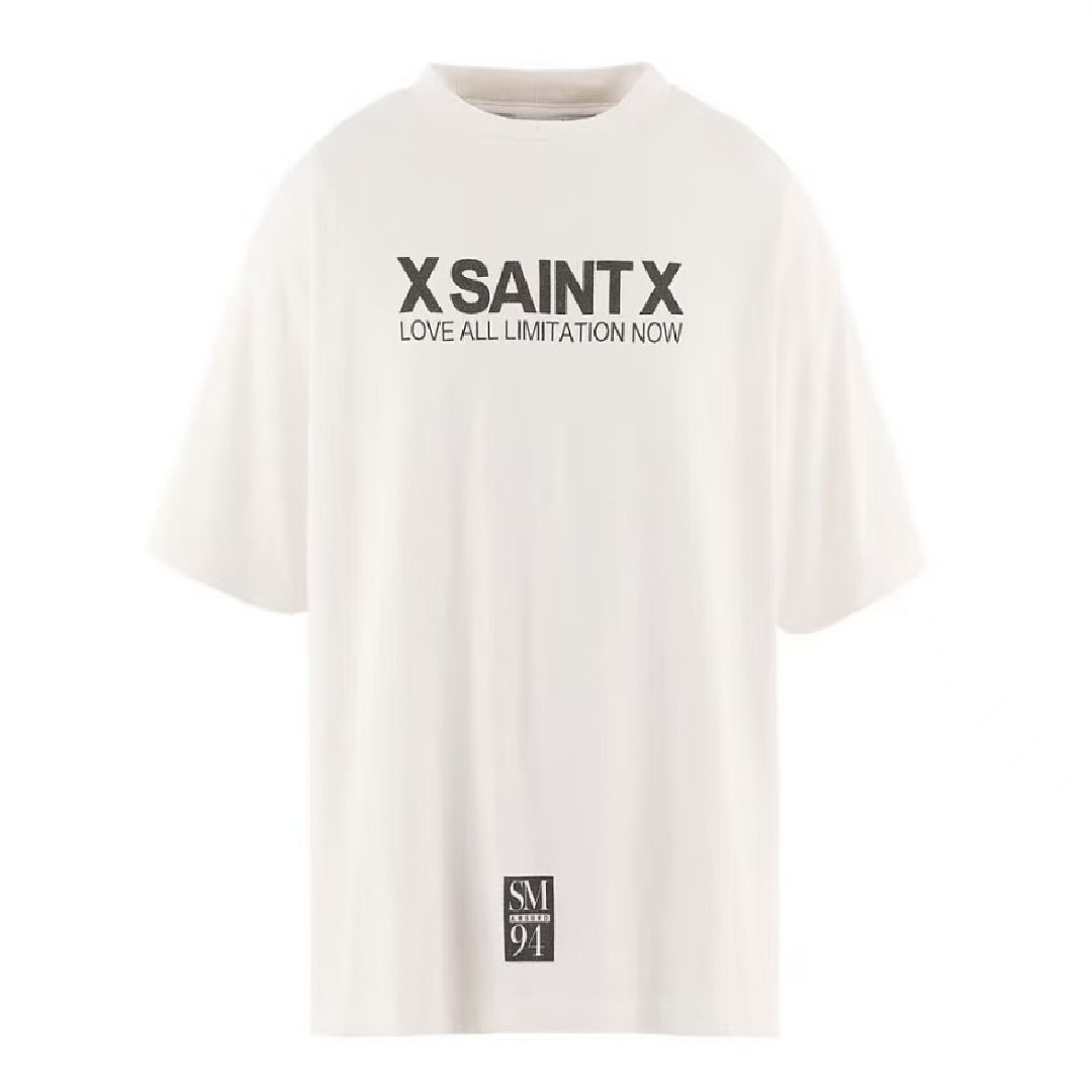 SAINT Mxxxxxx SS T-Shirt – X SAINT Signature Graphic front SAINT Mxxxxxx X SAINT X Signature T-Shirt - Image 1