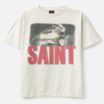 SAINT Mxxxxxx FREEDOM × SAINT Short sleeve T-shirt - White