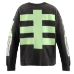 SAINT Mxxxxxx Skeleton T-Shirt – Green - Image 2
