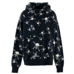 SAINT Mxxxxxx Skull and Crossbones Hoodie