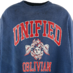SAINT Mxxxxxx UNIFIED Sweatshirt – Navy - Image 2