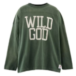 SAINT Mxxxxxx WILD GOD Football Sweatshirt – Green