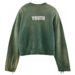 SAINT Mxxxxxx Youth Crewneck Sweatshirt – Green - Image 2