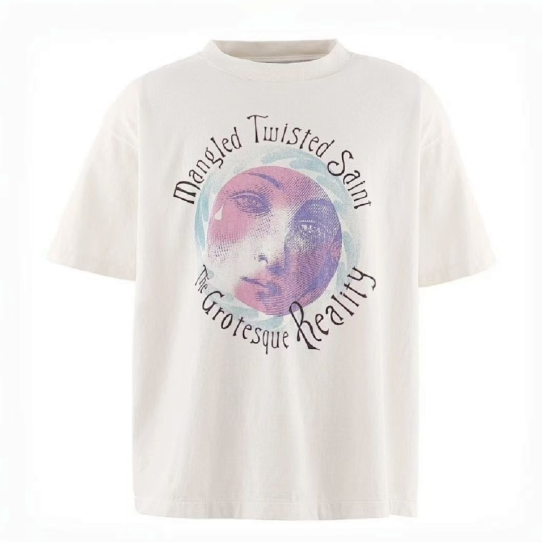 SAINT Mxxxxxx x Sean Wotherspoon Print T-Shirt – Signature Graphic Design front SAINT Mxxxxxx x Sean Wotherspoon T-Shirt - Image 1