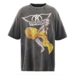 Saint Mxxxxxx Aerosmith Short Sleeve T-Shirt - Black