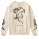 SAINT Mxxxxxx × Aries Crewneck Sweatshirt
