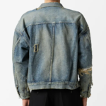 SAINT Mxxxxxx × BerBerJin Damage Denim Jacket - Image 2