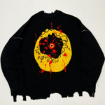 SAINT Mxxxxxx × Cactus Plant Flea Market Smile Crewneck - Image 2