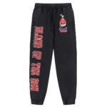 SAINT Mxxxxxx × Denim Tears Holy Grail Graphic Sweatpants – Black