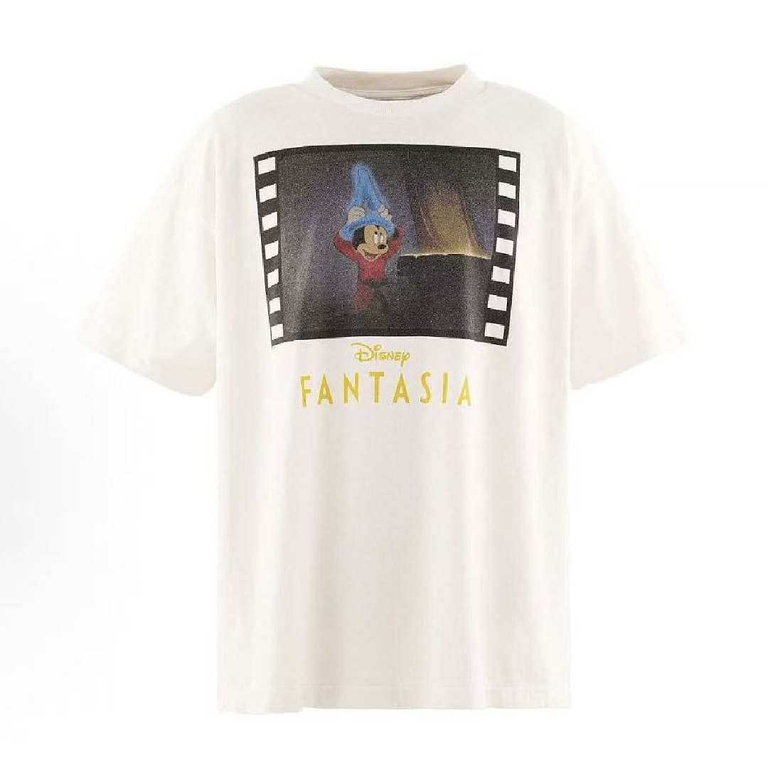 SAINT Mxxxxxx × Disney Fantasia Graphic T-Shirt front SAINT Mxxxxxx × Disney Fantasia T-Shirt - Image 1