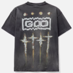 Saint Michael X Forsomeone God T-Shirt - Image 2