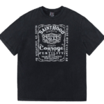 Saint Michael X NEIGHBORHOOD Skull Biker T-Shirt