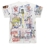 SAINT Mxxxxxx colorful graffiti and signature cartoon T-Shirt - Image 2