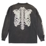 SAINT Mxxxxxx × VLONE Bone Long Sleeve T-Shirt – Black - Image 2