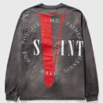 SAINT Mxxxxxx × VLONE Love & Hate Long Sleeve T-Shirt – Black - Image 2