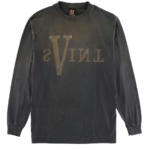 SAINT Mxxxxxx × VLONE Maria Long Sleeve T-Shirt – Black - Image 2