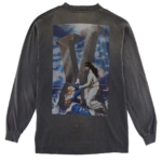 SAINT Mxxxxxx × VLONE Maria Long Sleeve T-Shirt – Black